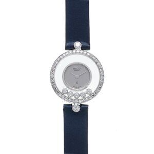 CHOPARD Happy Diamond 20/3926 20/3926-24 Silver/diamond Ladies Watches quart...